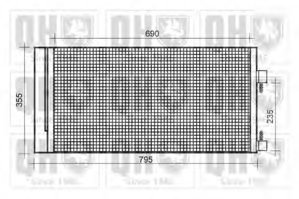 Imagine Condensator, climatizare QUINTON HAZELL QCN617