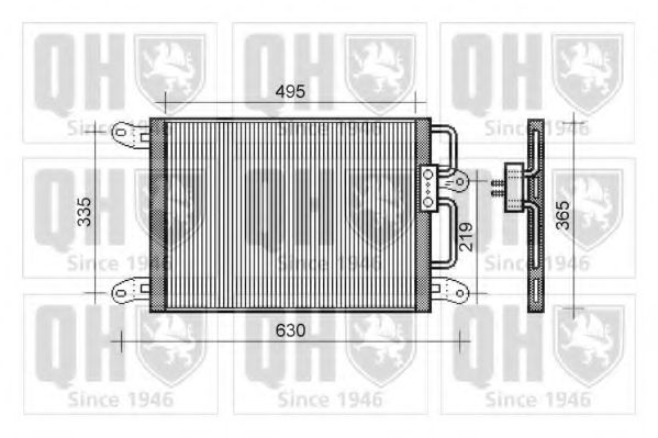 Imagine Condensator, climatizare QUINTON HAZELL QCN90