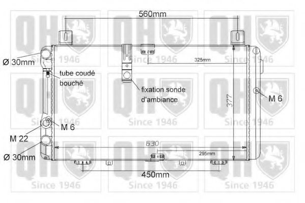 Imagine Radiator, racire motor QUINTON HAZELL QER1029