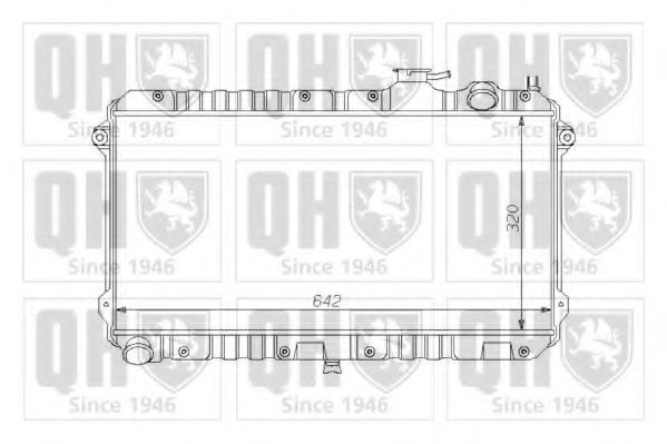 Imagine Radiator, racire motor QUINTON HAZELL QER1166