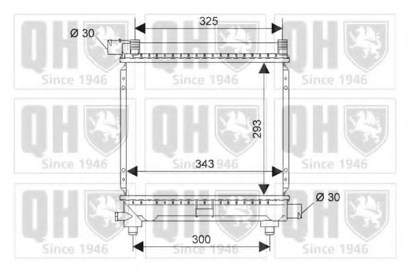 Imagine Radiator, racire motor QUINTON HAZELL QER1176