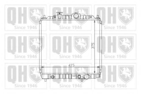 Imagine Radiator, racire motor QUINTON HAZELL QER1207