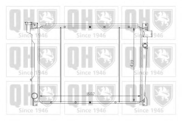 Imagine Radiator, racire motor QUINTON HAZELL QER1213