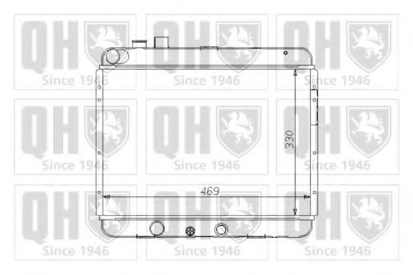 Imagine Radiator, racire motor QUINTON HAZELL QER1294