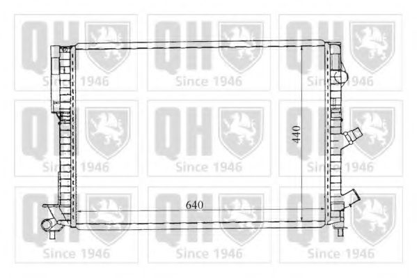 Imagine Radiator, racire motor QUINTON HAZELL QER1306