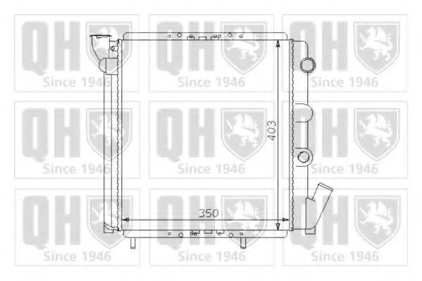 Imagine Radiator, racire motor QUINTON HAZELL QER1308