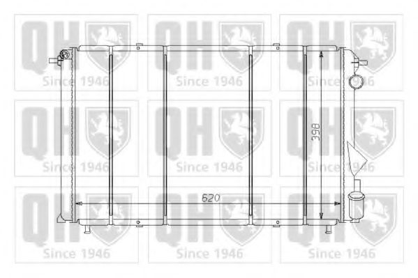 Imagine Radiator, racire motor QUINTON HAZELL QER1310