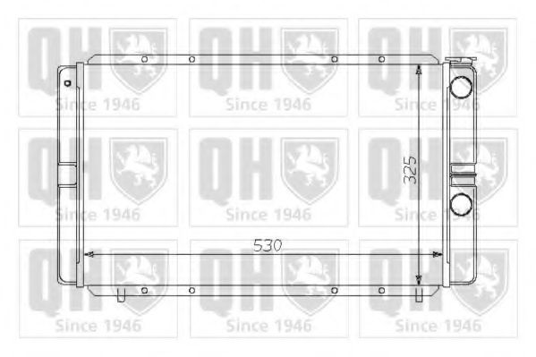 Imagine Radiator, racire motor QUINTON HAZELL QER1316