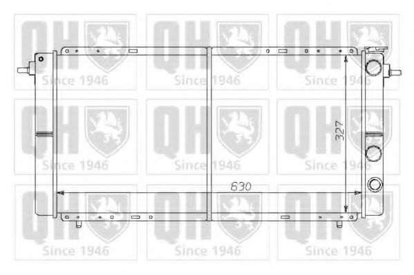 Imagine Radiator, racire motor QUINTON HAZELL QER1317