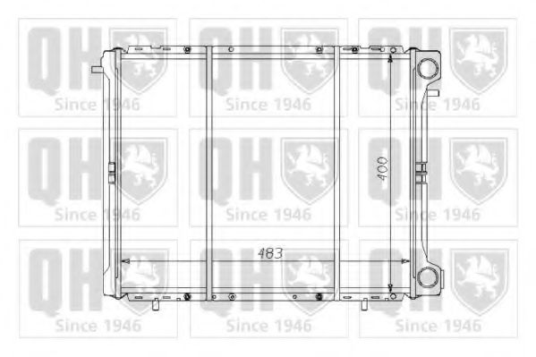 Imagine Radiator, racire motor QUINTON HAZELL QER1318