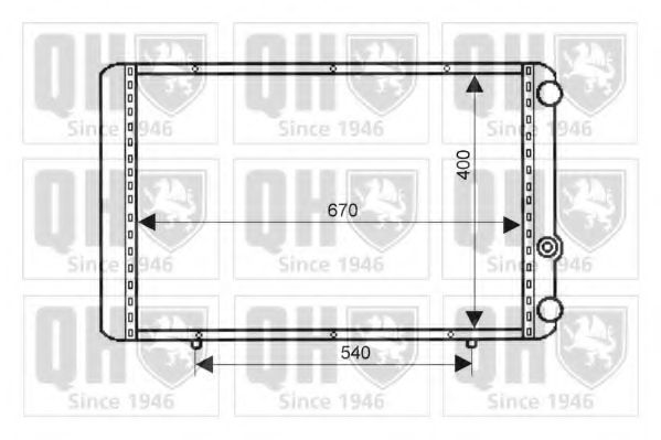 Imagine Radiator, racire motor QUINTON HAZELL QER1321