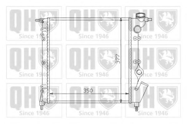 Imagine Radiator, racire motor QUINTON HAZELL QER1329