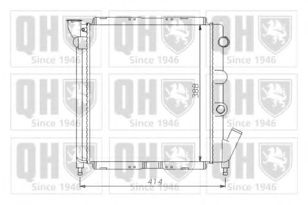 Imagine Radiator, racire motor QUINTON HAZELL QER1331