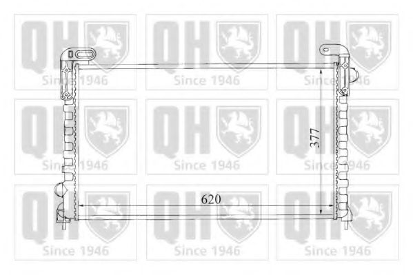 Imagine Radiator, racire motor QUINTON HAZELL QER1341