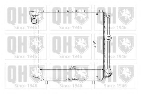 Imagine Radiator, racire motor QUINTON HAZELL QER1350