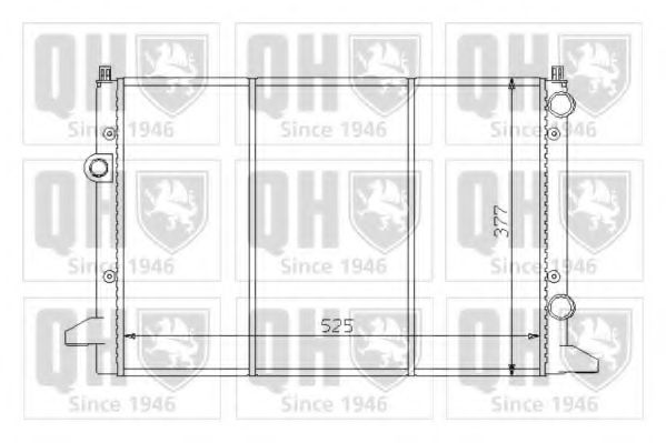 Imagine Radiator, racire motor QUINTON HAZELL QER1425