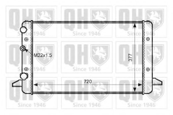 Imagine Radiator, racire motor QUINTON HAZELL QER1426