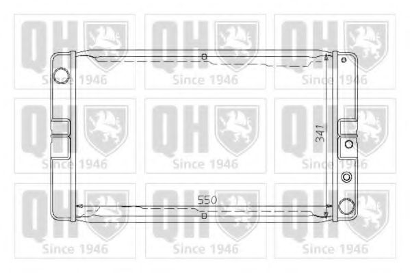 Imagine Radiator, racire motor QUINTON HAZELL QER1432