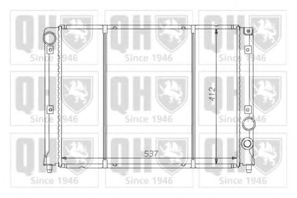 Imagine Radiator, racire motor QUINTON HAZELL QER1441