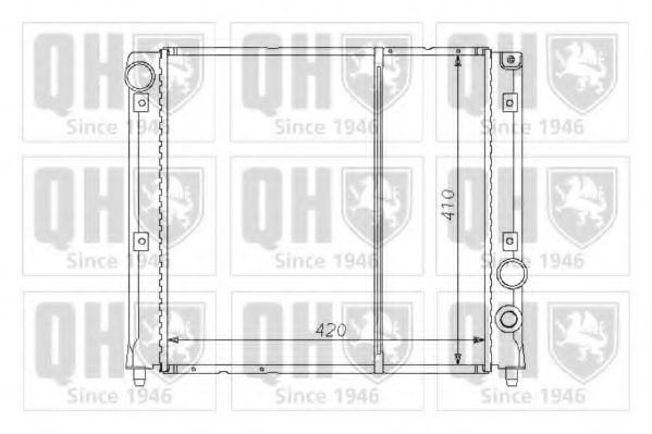 Imagine Radiator, racire motor QUINTON HAZELL QER1447