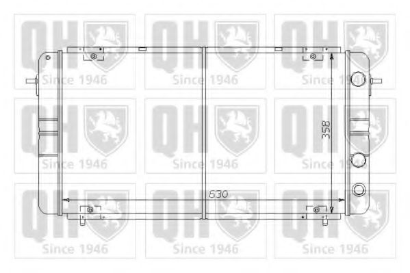 Imagine Radiator, racire motor QUINTON HAZELL QER1457