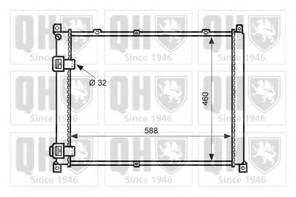 Imagine Radiator, racire motor QUINTON HAZELL QER1536