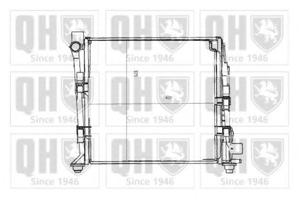 Imagine Radiator, racire motor QUINTON HAZELL QER1705