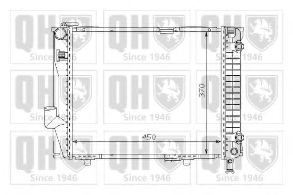 Imagine Radiator, racire motor QUINTON HAZELL QER1731