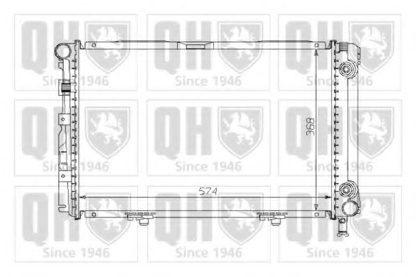 Imagine Radiator, racire motor QUINTON HAZELL QER1745