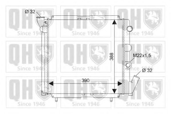 Imagine Radiator, racire motor QUINTON HAZELL QER1823