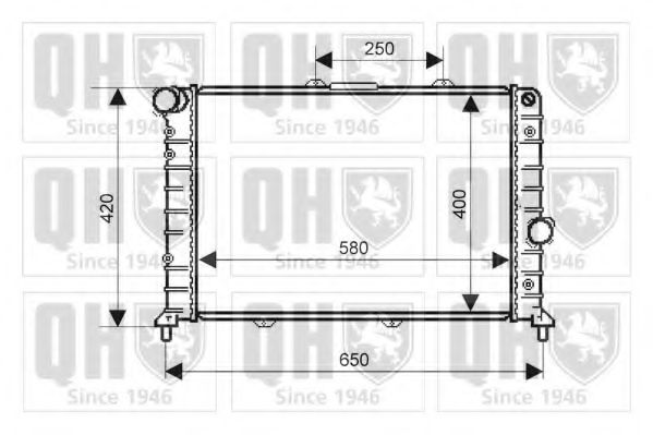 Imagine Radiator, racire motor QUINTON HAZELL QER2026