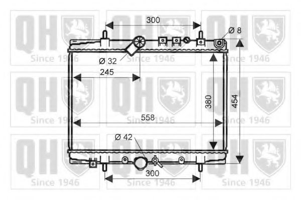 Imagine Radiator, racire motor QUINTON HAZELL QER2035