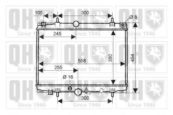 Imagine Radiator, racire motor QUINTON HAZELL QER2051