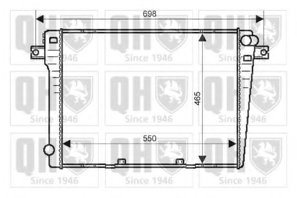 Imagine Radiator, racire motor QUINTON HAZELL QER2116