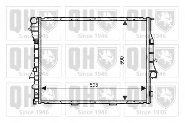 Imagine Radiator, racire motor QUINTON HAZELL QER2118