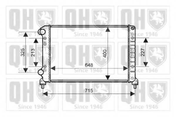 Imagine Radiator, racire motor QUINTON HAZELL QER2153