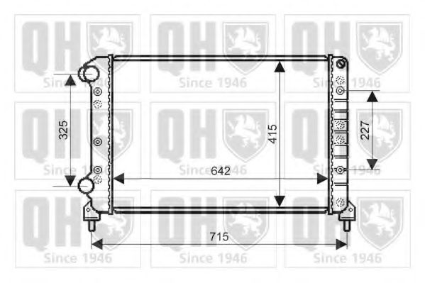 Imagine Radiator, racire motor QUINTON HAZELL QER2154