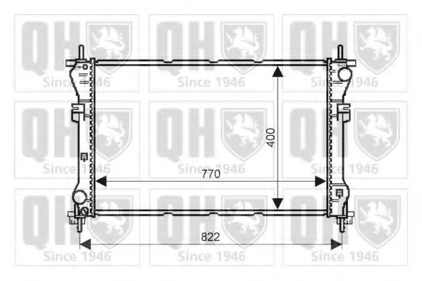 Imagine Radiator, racire motor QUINTON HAZELL QER2180