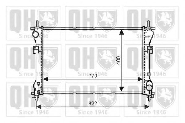 Imagine Radiator, racire motor QUINTON HAZELL QER2182