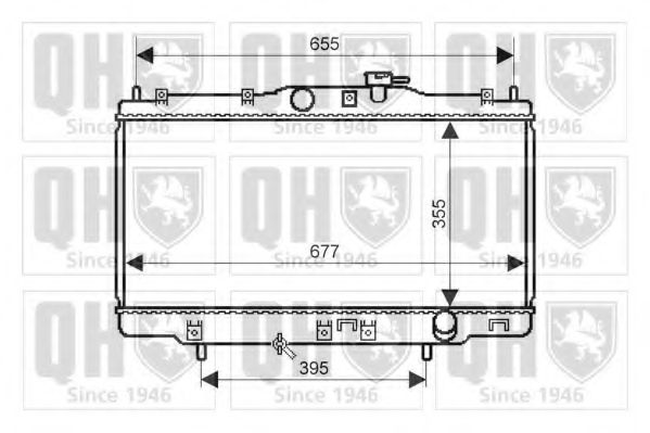 Imagine Radiator, racire motor QUINTON HAZELL QER2190