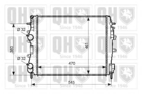 Imagine Radiator, racire motor QUINTON HAZELL QER2297