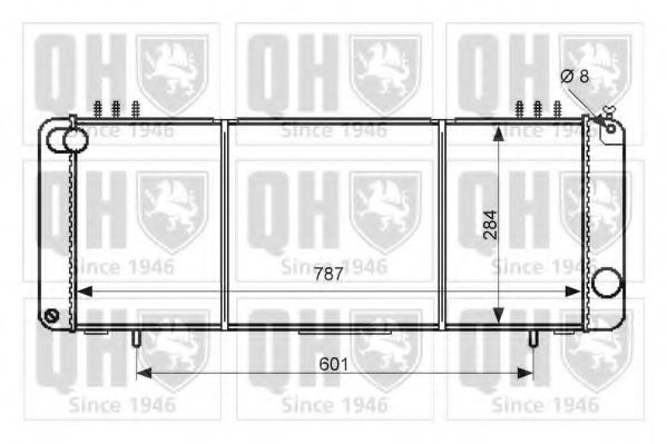 Imagine Radiator, racire motor QUINTON HAZELL QER2418