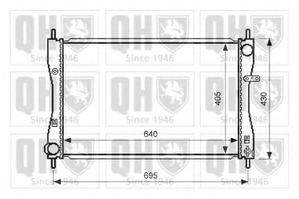 Imagine Radiator, racire motor QUINTON HAZELL QER2438