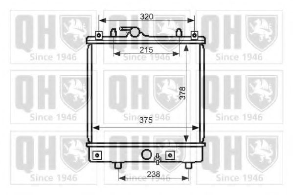 Imagine Radiator, racire motor QUINTON HAZELL QER2467