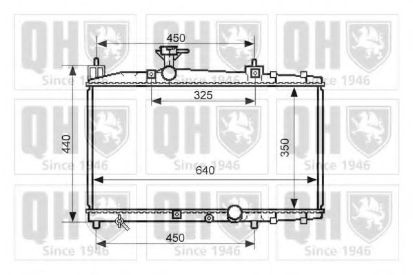 Imagine Radiator, racire motor QUINTON HAZELL QER2517