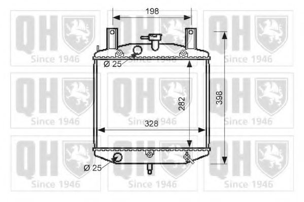 Imagine Radiator, racire motor QUINTON HAZELL QER2559