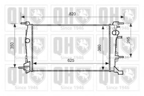 Imagine Radiator, racire motor QUINTON HAZELL QER2599