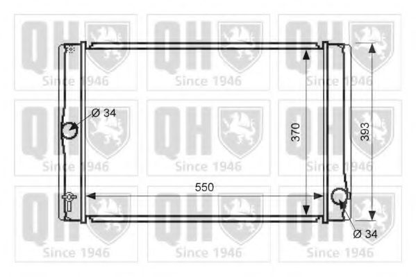 Imagine Radiator, racire motor QUINTON HAZELL QER2613