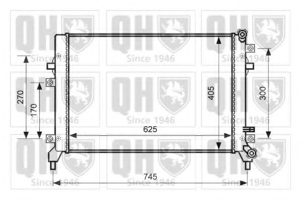 Imagine Radiator, racire motor QUINTON HAZELL QER2618