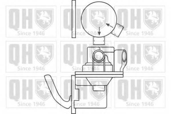 Pompa combustibil QUINTON HAZELL QFP118